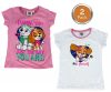 Paw Patrol Kinder Kurzarmshirt 2er-Set 110/116 cm