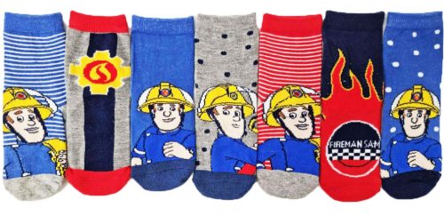 Feuerwehrmann Sam Kinder Socken 7er-Pack 27/30