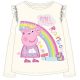 Peppa Wutz Regenbogen Kinder Langarmshirt, 116 cm