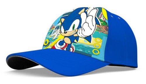 Sonic the Hedgehog Gold Rings Sonic der Igel Kinder Baseballmütze 52 cm