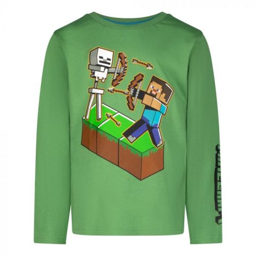 Minecraft BOOM! Kinder Langarmshirt, Oberteil 10 Jahre