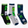 Minecraft Zombie Kindersocken 35/38