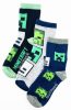 Minecraft Zombie Kindersocken 35/38