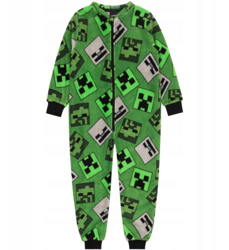 Minecraft Kinder langes Pyjama, Overall 5/6 Jahre