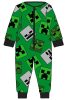 Minecraft Kinder langes Pyjama, Overall 5/6 Jahre