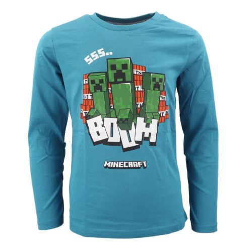 Minecraft Creeper Kinder Langarmshirt, Oberteil 6 Jahre