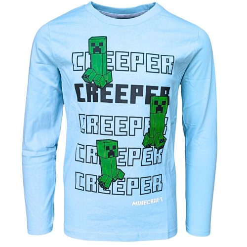 Minecraft Creeper Kinder Langarmshirt, Oberteil 12 Jahre