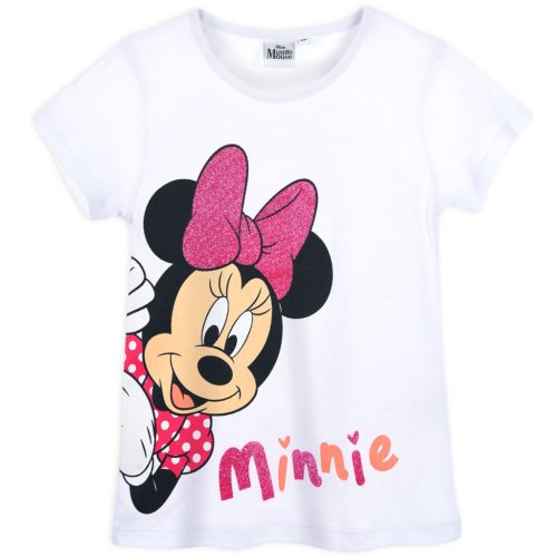 Disney Minnie  Kinder kurzärmeliges T-Shirt, Oberteil 3 Jahre