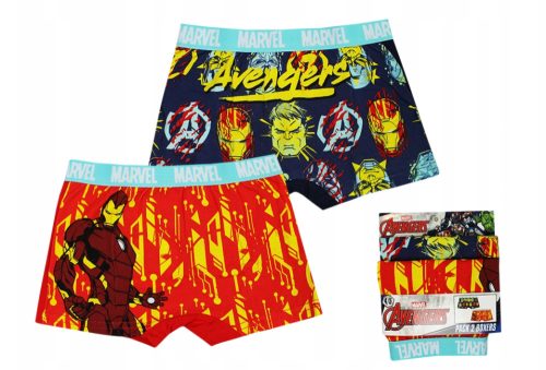 Avengers Kinder Boxershorts 2 Stück/Packung 6/8 Jahre