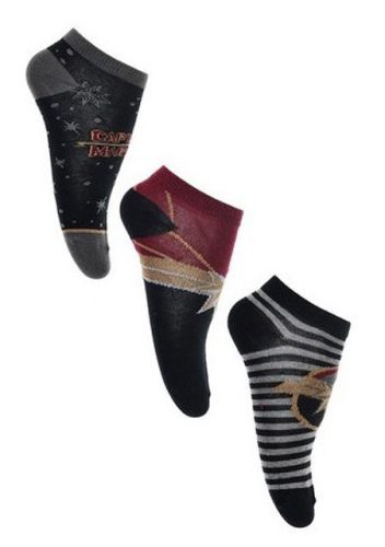 Captain Marvel Captain Marvel, Damen-Sneaker-Socken 36/38