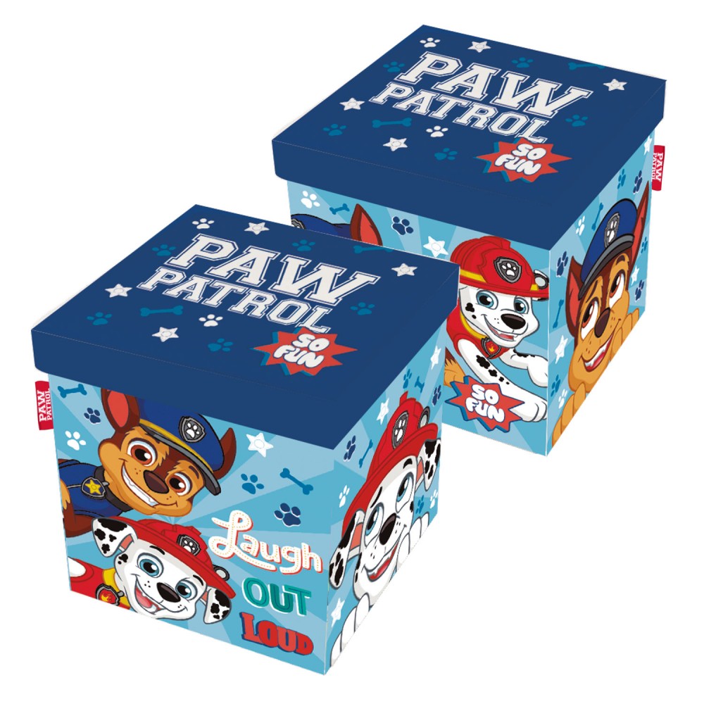 Paw Patrol Spielzeug Aufbewahrungskiste 30×30×30 cm - Disney Wholesale