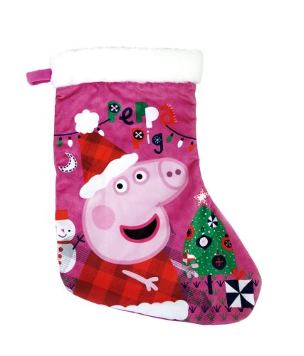 Peppa Wutz Weihnachtskaminstrumpf, Stiefel 42 cm