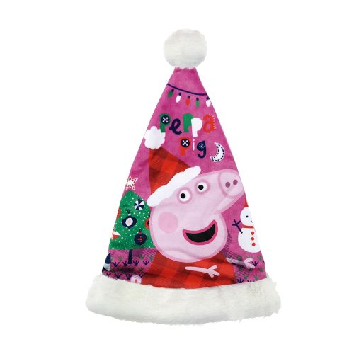 Peppa Wutz Weihnachtsmütze 37 cm