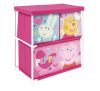 Peppa Wutz Spielzeugregal mit 3 Fächern 53x30x60 cm