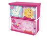 Peppa Wutz Spielzeugregal mit 3 Fächern 53x30x60 cm