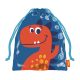 Dinosaurier Blaue Lunch-Tasche 26,5 cm