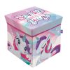 Einhorn Sparkle Spielzeugaufbewahrung 30×30×30 cm