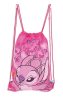 Disney Lilo und Stitch Pink Angel Sporttasche, Gymtasche 44 cm