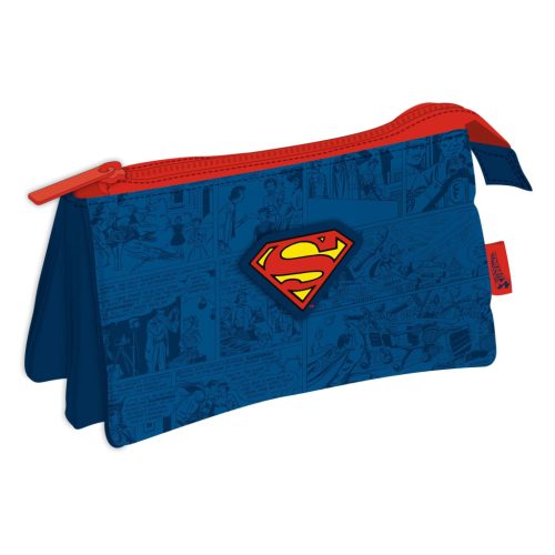 Superman   3-Fächer Federmäppchen 21 cm