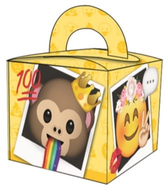 Emoji  Fun Geschenkbox, Partybox