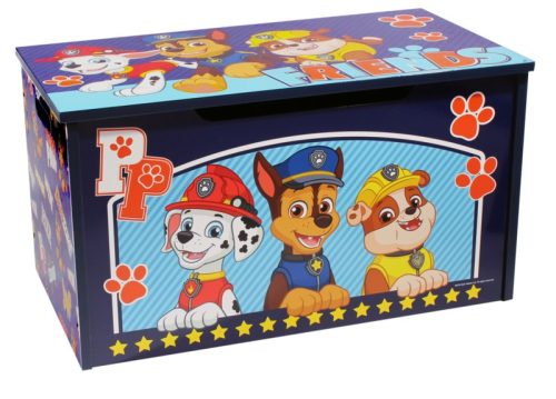 Paw Patrol Holzspielzeug Aufbewahrung 55,5x29,5x30 cm