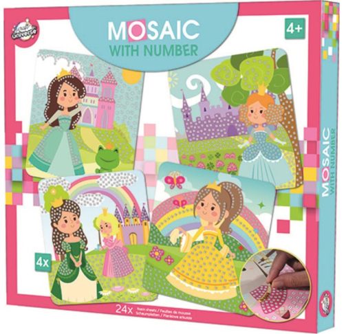 Prinzessin Prinzessin Schaumstoff Mosaik Kreativ Set