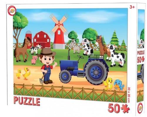 Bauernhof 50-teiliges Puzzle