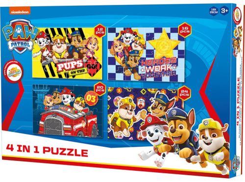 Paw Patrol puzzle 4 in 1