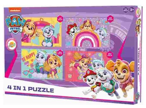 Paw Patrol 4 in 1 Puzzle