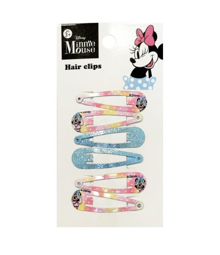 Disney Minnie  Haarklammer-Set 6 Stk