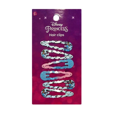 Disney Prinzessin Cinderella Glass Slipper Haarspangen-Set 6 Stk