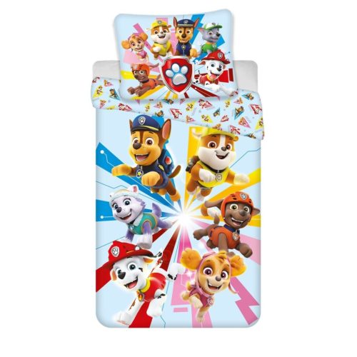 Paw Patrol Rescue Bettwäsche-Set 140×200 cm, 63×63 cm Mikrofaser