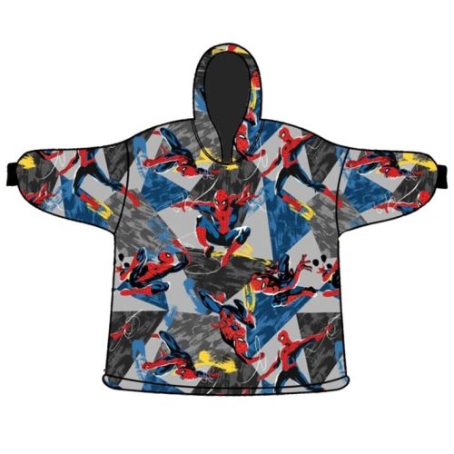 Spiderman Fleece-Deckenponcho