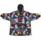 Spiderman Fleece-Deckenponcho