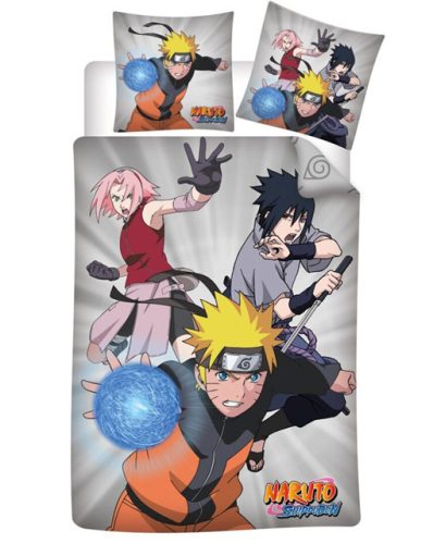 Naruto Bettwäschebezug 140×200cm, 63×63 cm Mikrofaser