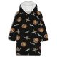 One Piece Thousand Sunny Überziehbare Plüsch-Fleecedecke, Poncho