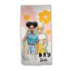 Barbie Hello Badehandtuch, Strandhandtuch 70x140cm (Fast Dry)