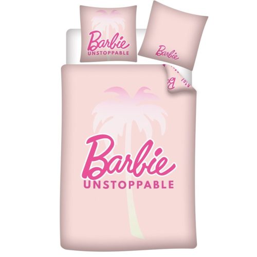 Barbie Unstoppable Bettwäsche-Set 140×200cm, 63×63 cm Mikrofaser