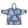 Disney Lilo und Stitch Hibiscus Erwachsenen Überziehplüsch-Polardecke, Poncho