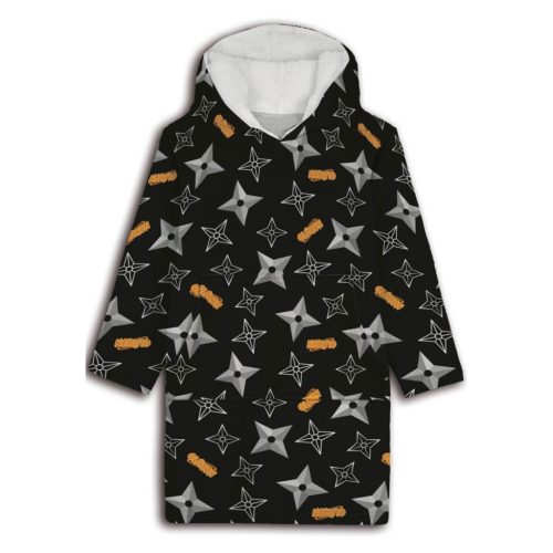 Naruto Shuriken Überzieh-Plüsch-Polardecke, Poncho