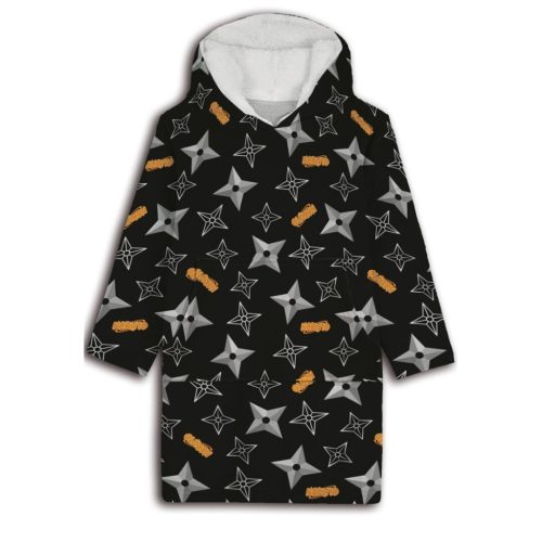 Naruto Shuriken Erwachsenen Pullover Fleece-Decke, Poncho