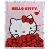 Hello Kitty Bow sherpa Decke 130x170cm