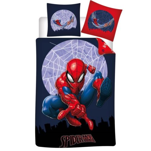 Spiderman Moon Bettwäschebezug 140×200cm, 65x65 cm