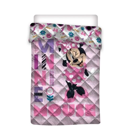 Disney Minnie  Pink gestepptes Bettüberwurf, Decke 140x200cm