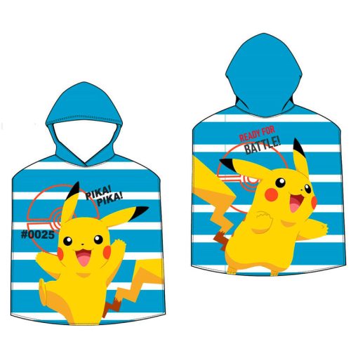 Pokémon Battle Strandhandtuch Poncho 55x110 cm (Fast Dry)