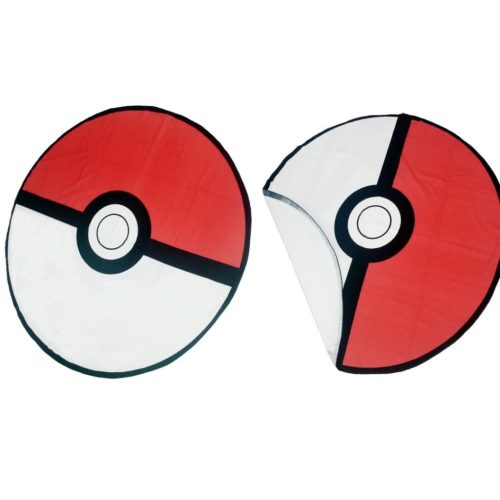 Pokémon Pokeball  geformtes Badetuch, Strandtuch 130 cm (Fast Dry)