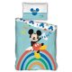 Disney Mickey  Happy Bettwäsche 140×200cm, 63×63 cm Mikrofaser