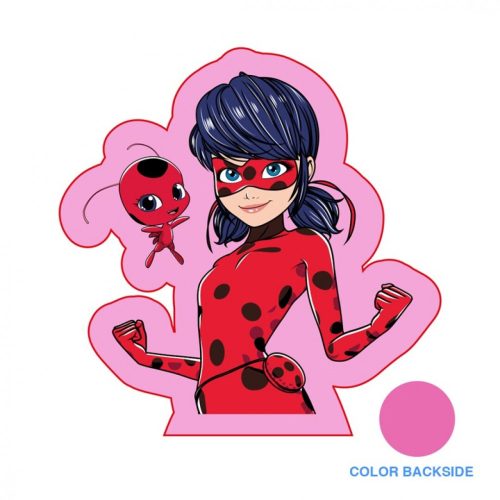 Miraculous Geschichten von Ladybug und Cat Noir Formkissen, Dekokissen 29x28 cm