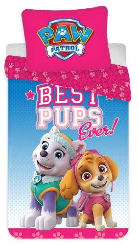 Paw Patrol Best Girls Ever Kinderbettwäsche 100×135cm, 40×60 cm