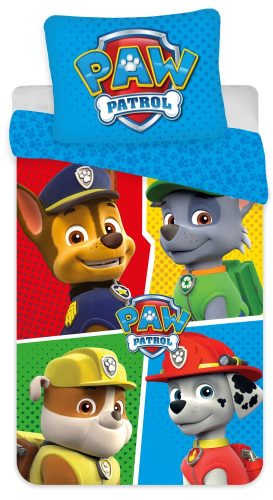 Paw Patrol Colors Kinderbettwäsche 100×135cm, 40×60 cm